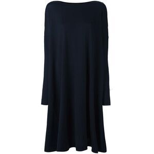 DANIELA GREGIS Boat Neck Knit Dress Women BLUE Dresses